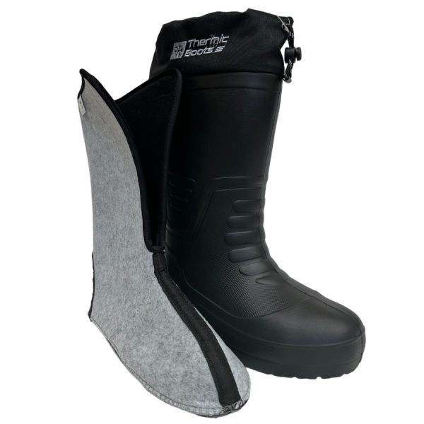 Сапоги FR Thermic Boots Comfort -40°C с TPR подошвой - С вкладышем - Чёрные