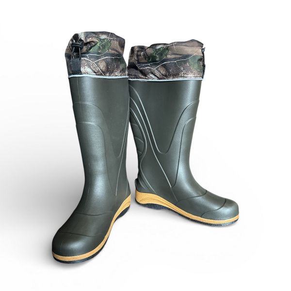 Сапоги Realpaks Fogo ЭТСМ-04 - С манжетом и фольгированным вкладышем - До -40°С - Хаки