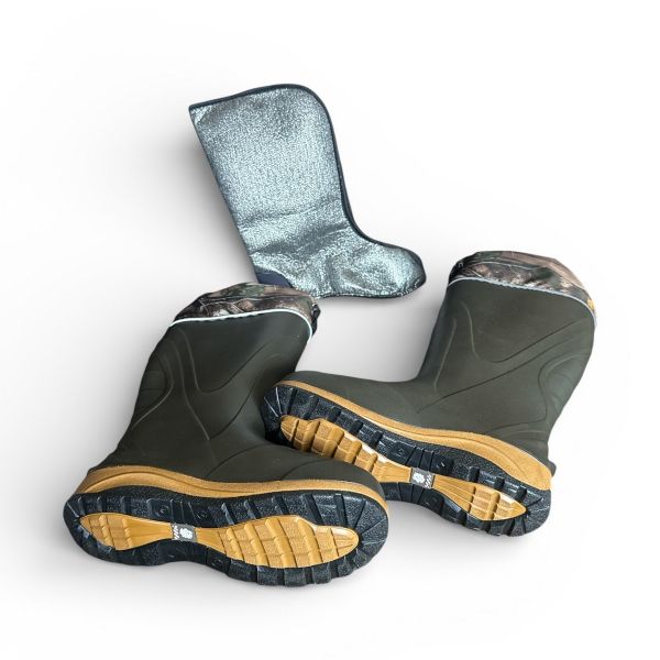 Сапоги Realpaks Fogo ЭТСМ-04 - С манжетом и фольгированным вкладышем - До -40°С - Хаки