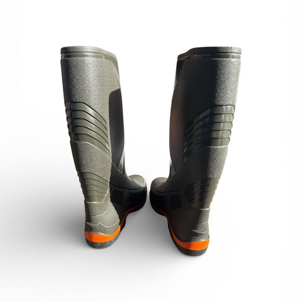 Сапоги Realpaks мужские СМ-5/3 - ПВХ - Хаки/Оранжевый/Черный