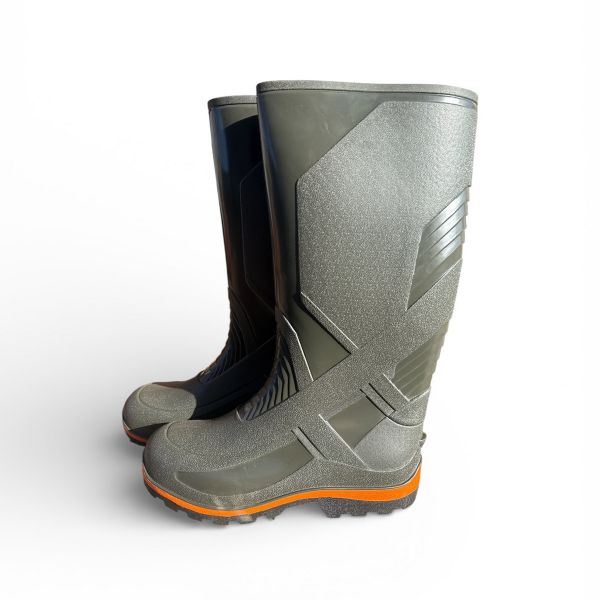 Сапоги Realpaks мужские СМ-5/3 - ПВХ - Хаки/Оранжевый/Черный