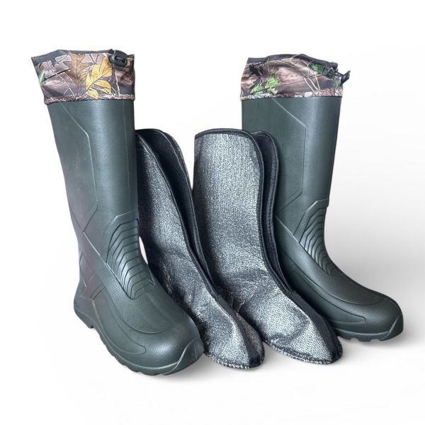 Сапоги Realpaks ЭТСМ-06 - EVA - С манжетом и фольгированным вкладышем - До -30°С - Хаки