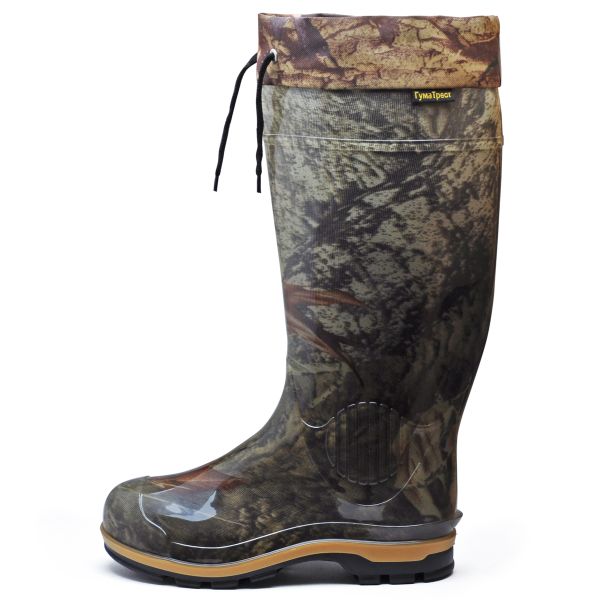 Сапоги силиконовые утепленные с манжетом ГумаТрест М-01 СУММ - Дубок