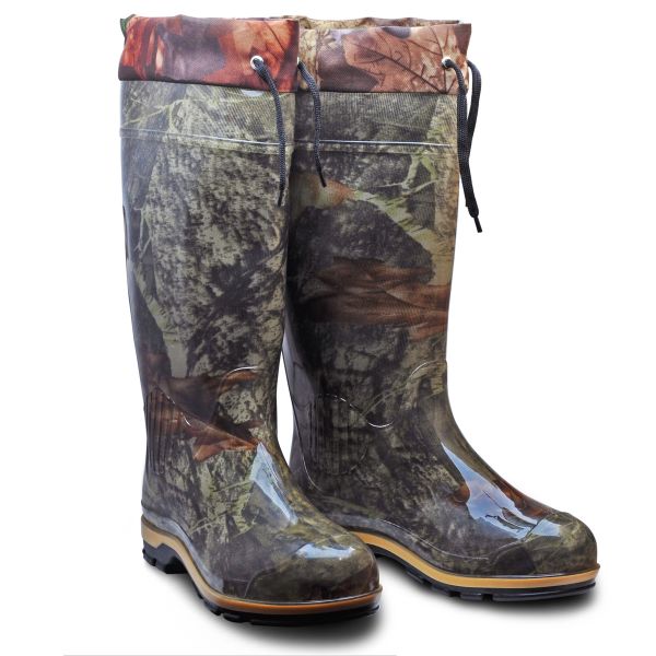 Сапоги силиконовые утепленные с манжетом ГумаТрест М-01 СУММ - Дубок