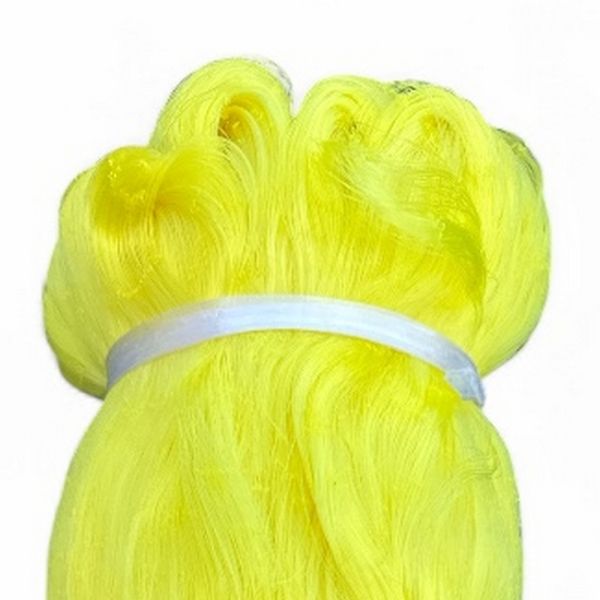 Сетеполотно Platinum Corona - Рибальська лялька - Жилка Ø0,20 мм - Жовтий - Висота 200 вічок - 200 м