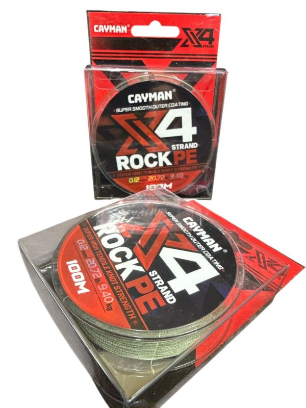 Шнур Gladiator Cayman - 4-х жиловий - Зелений - 100 м