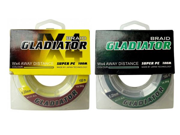 Шнур Gladiator - Green - 100 м