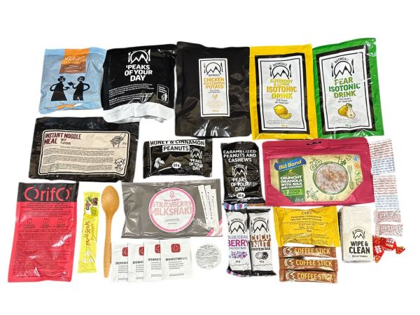 Шведский сухой паек MRE - Универсальный суточный рацион 4700 ккал - Меню №5