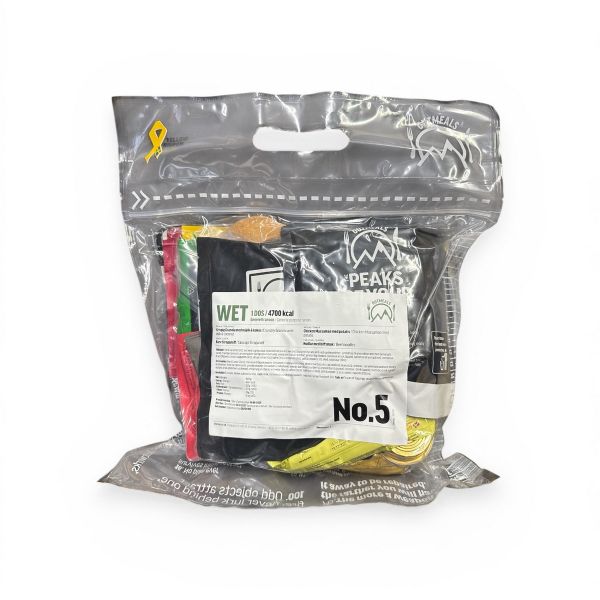 Шведский сухой паек MRE - Универсальный суточный рацион 4700 ккал - Меню №5