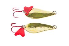 Блешня Spinnex Atom - 14 г - Що коливається - Глянець - Золото