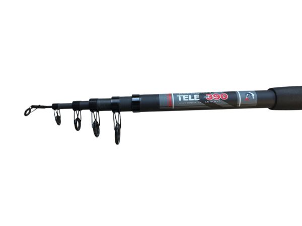 Спінінг короповий Tele-Carp Megastrike - Телескопічний - Композит - Тест 150-250 г - 3,9 м