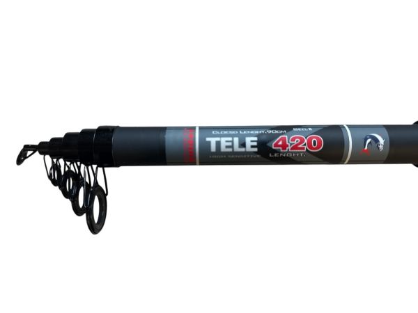 Спінінг короповий Tele-Carp Megastrike - Телескопічний - Композит - Тест 150-250 г - 4,2 м