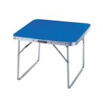 Стіл розкладний туристичний 80x60x70 см - Stenson - Синій - MH-3089L
