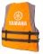 Жилет страхувальний Yamaha (YM-550) - Помаранчевий