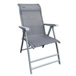 Стілець розкладний HX-12B - Сіро/Чорний