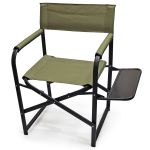 Крісло розкладне Ралф "Режисер" Гігант з полицею дерево - Хакі