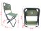 Стілець зі спинкою Megastrike - SH9-3-20 - Посилений - Зелений - 35х35х81 см