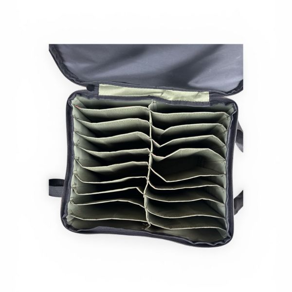 Сумка для рыболовных кружков - На 20 мест - Хаки