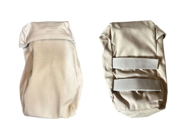 Тактические очки-маска Goliath - 3 сменных линзы Clear+Grey+Yellow - Desert Storm - Оправа бежевая