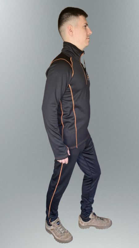 Термобелье Carpe Diem "Northtec Fleece" Тип 2 - Чёрный