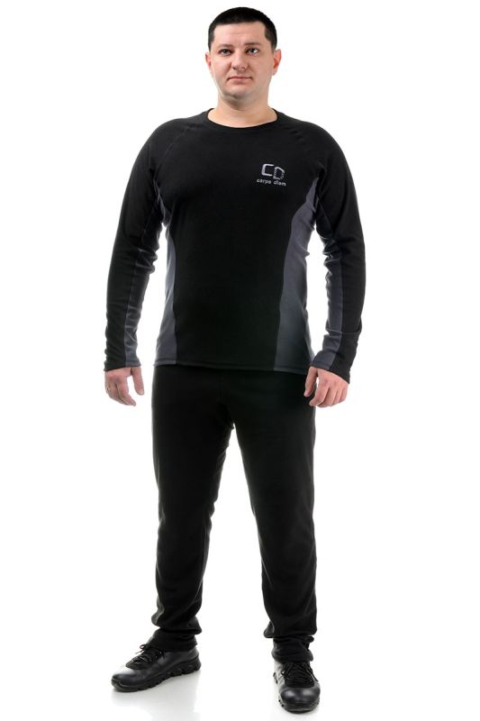 Термобелье Carpe Diem "Perfomance" - Микрофлис - Чёрно-серый