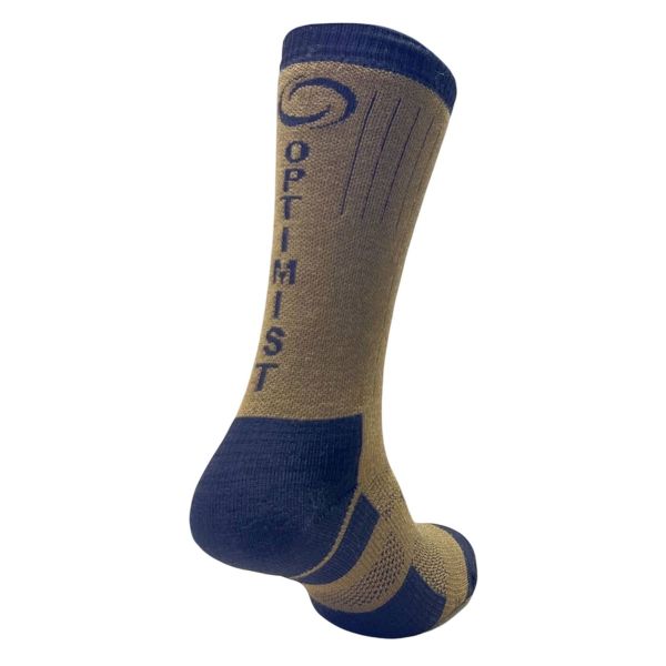 Термоноски Carpe Diem "Optimist" Merino - Зимние - Высокие - Шерсть - Койот-черные