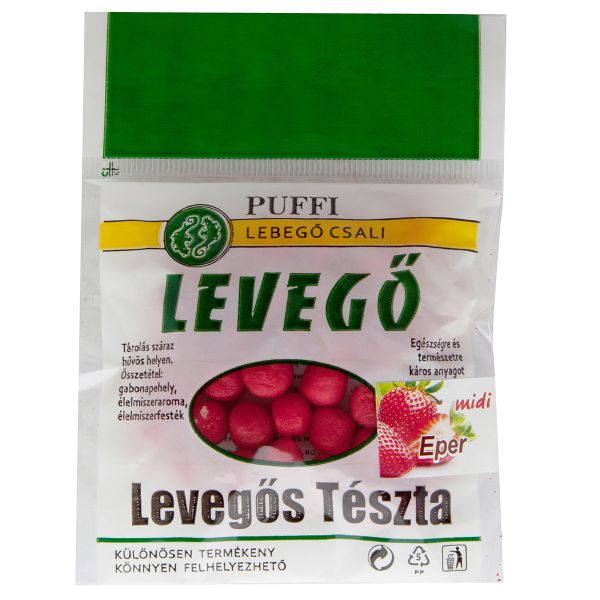 Тесто Puffi Levego - Mini - 10 г - Клубника