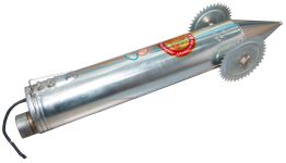 Торпеда для протяжки сетей подо льдом - Металлическая
