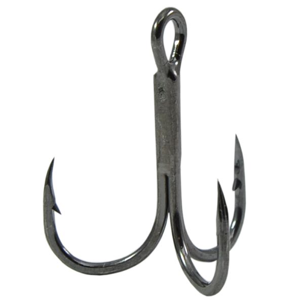 Тройник Kosadaka - Treble hook cutting point - Black Chrome