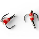 Трійник з краплею Anvi - Колір 5 Червоно-Біло-Червоний - Камінь білий