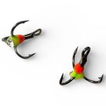 Трійник з краплею Anvi - Колір 7 Червоно-Зелений - Камінь білий