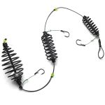Готова снасть Вбивця карася Супутник №5 - Фарбований метал - Пружини 3 розміри