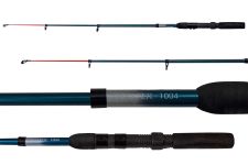 Вудка Бортовка Kalipso 1004 - Чотири коліна - Скловолокно - З кільцями - 100 см