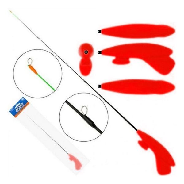 Вудка зимова Akara RHS-G3 безківкова - Red (Червоний)