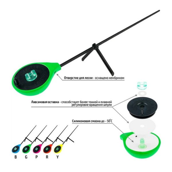 Вудка зимова Akara UNIVERSAL Pk - Green (Зелений)