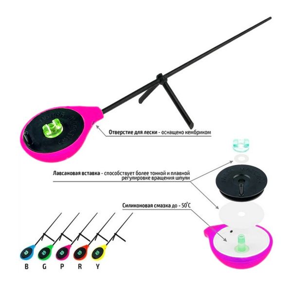 Вудка зимова Akara UNIVERSAL Pk - Purple (Рожевий)