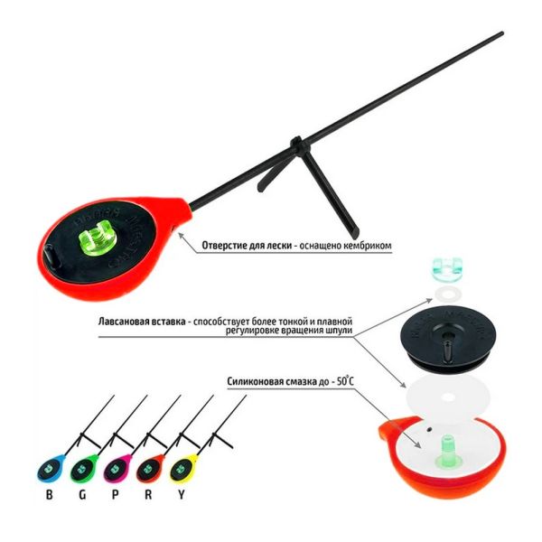 Вудка зимова Akara UNIVERSAL Pk - Red (Червоний)