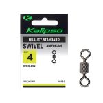 Вертлюг Kalipso Swivel American-1010 04BN - №4 - Чорний нікель - 40 кг - 10 шт/уп