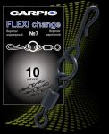 Вертлюг шарнірний з кільцем Carpio Flexi Change №7 – 10 шт.