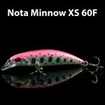 Воблер Kosadaka Nota Minnow XS 60F