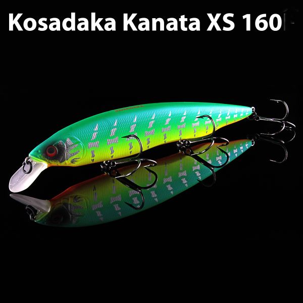 Воблер Kosadaka Kanata XS 160 - Suspend (Нейтральна плавучість)
