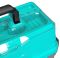Ящик для снастей - Nisus Tackle Box - 3 полки - Бірюзовий