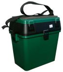 Ящик для зимової риболовлі - Зелений з чорним - Україна