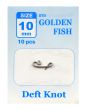 Застібка безвузлова Golden Fish - Deft knot - 10 шт/уп